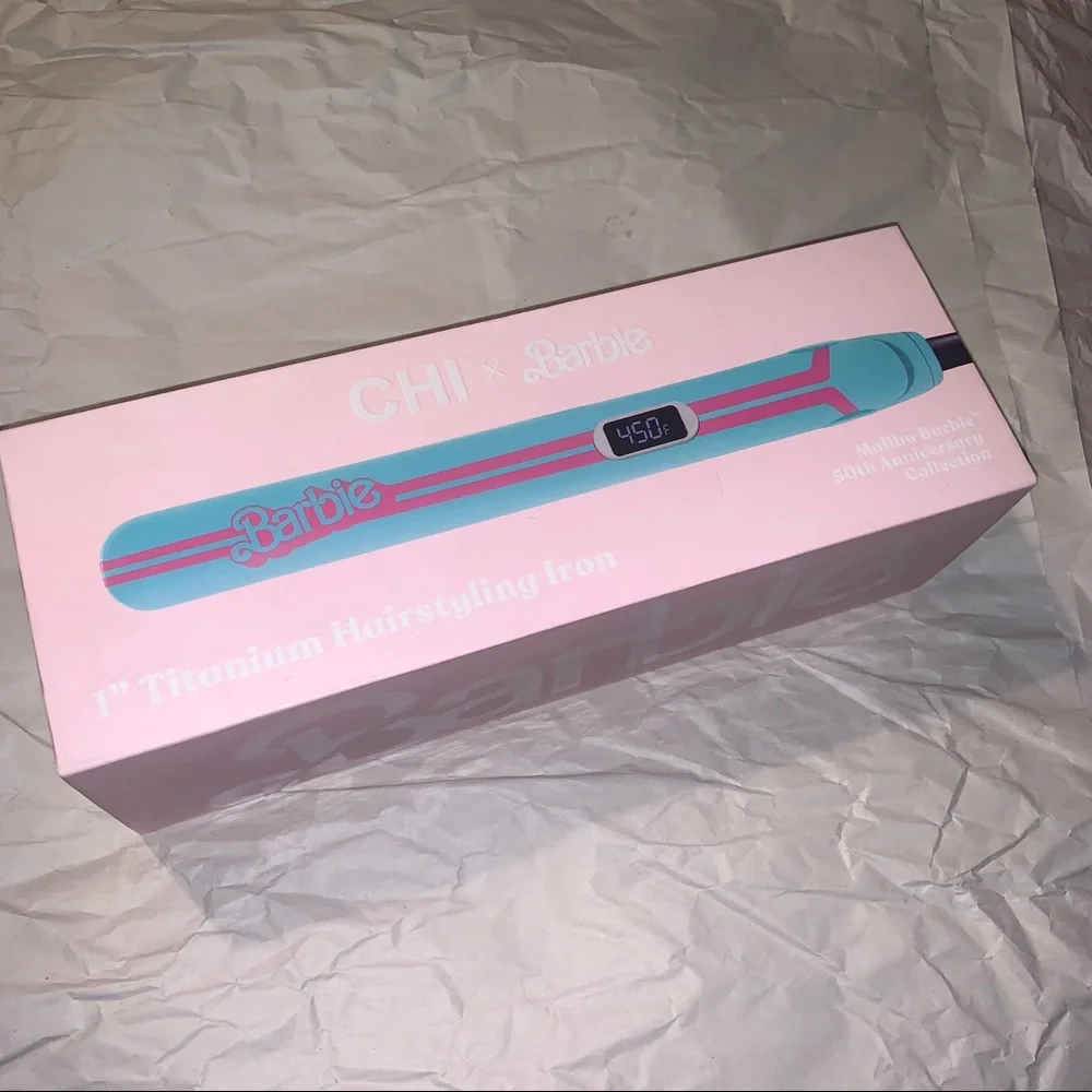 CHI X Barbie 1” titanium hairstyling iron - Picture 2 of 7